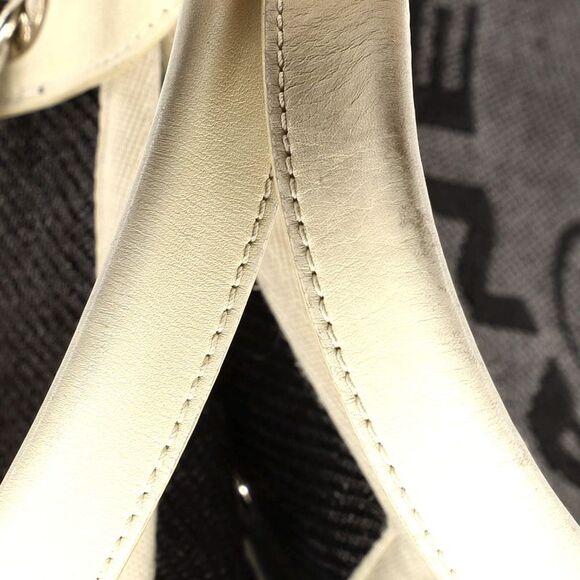 Chanel Deauville Tote Raffia Medium Black - Picture 7 of 8